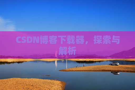 CSDN博客下载器，探索与解析